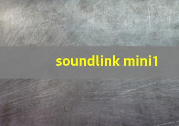 soundlink mini1